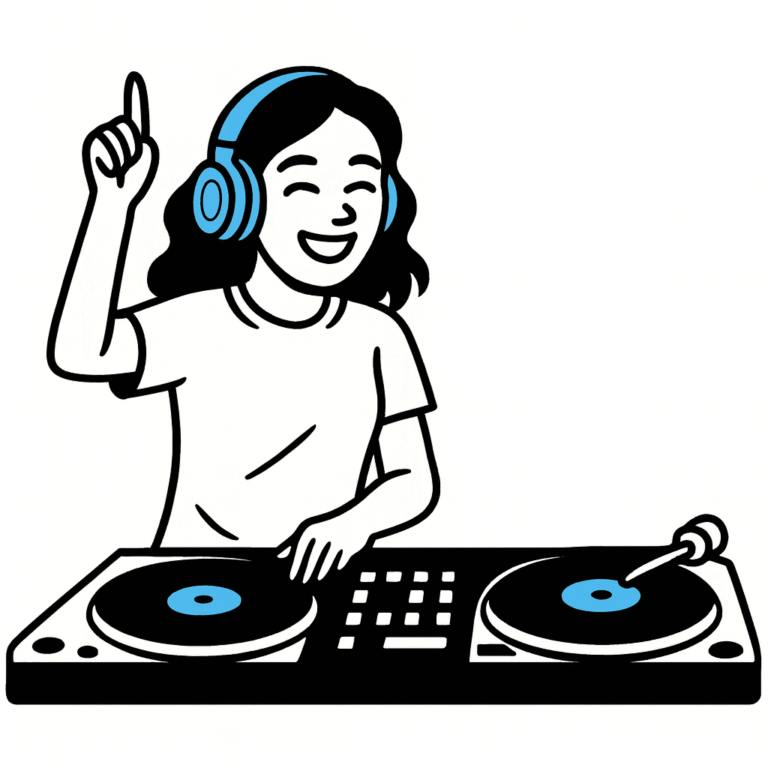 DJ life and gear advice – setup by DJ Nancy