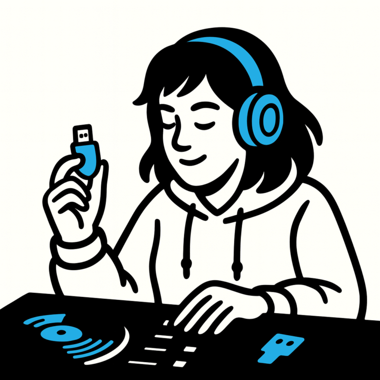 DJ making the shift from vinyl to USB for faster, lighter gigs