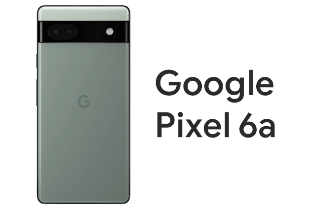 Google Pixel 6a smartphone compatible with AlphaTheta DDJ-FLX2 and Rekordbox